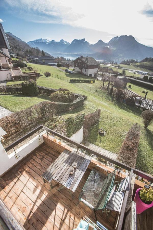Appartement Talloires Vue Lac Et Montagnes ภายนอก รูปภาพ